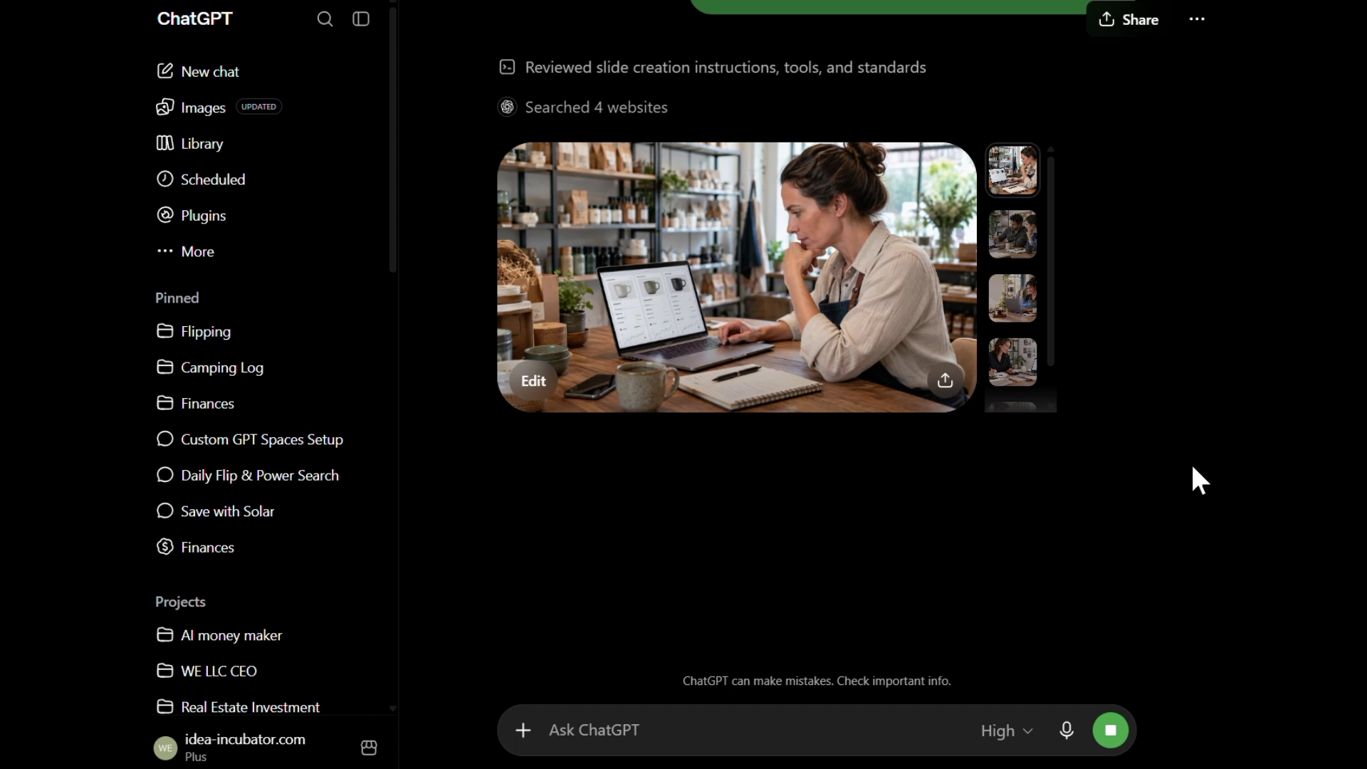 ChatGPT Presentation Creation video preview